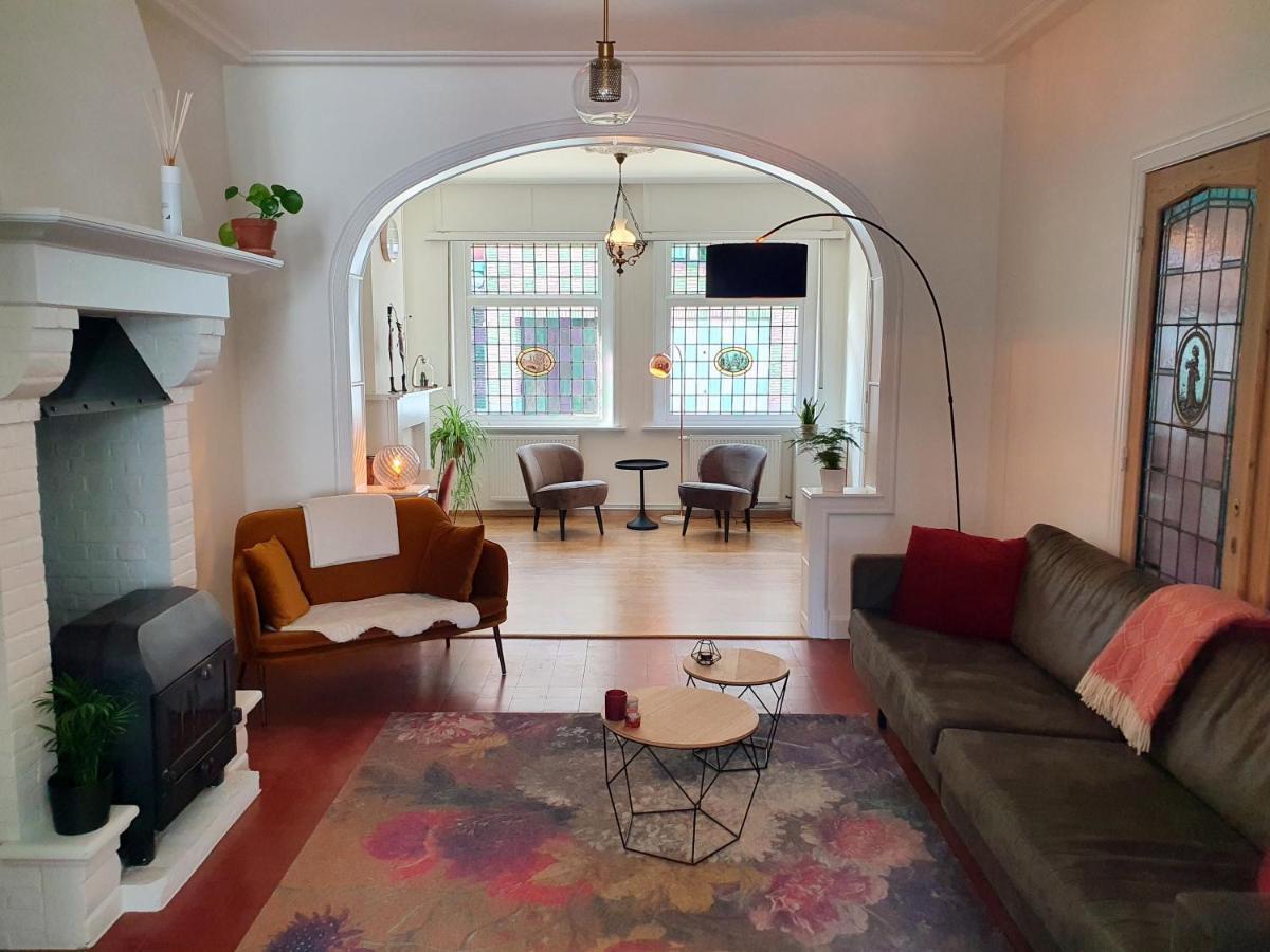 ブルージュ Trendy, Authentieke Woning Met Groot Terras En Tuinヴィラ エクステリア 写真